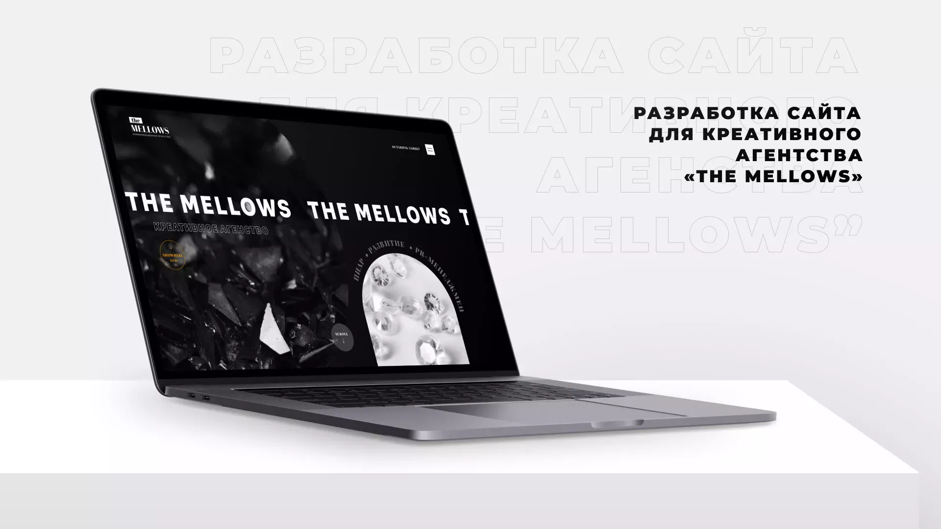 Разработка сайта креативного агентства «The Mellows» в Дальнегорске
