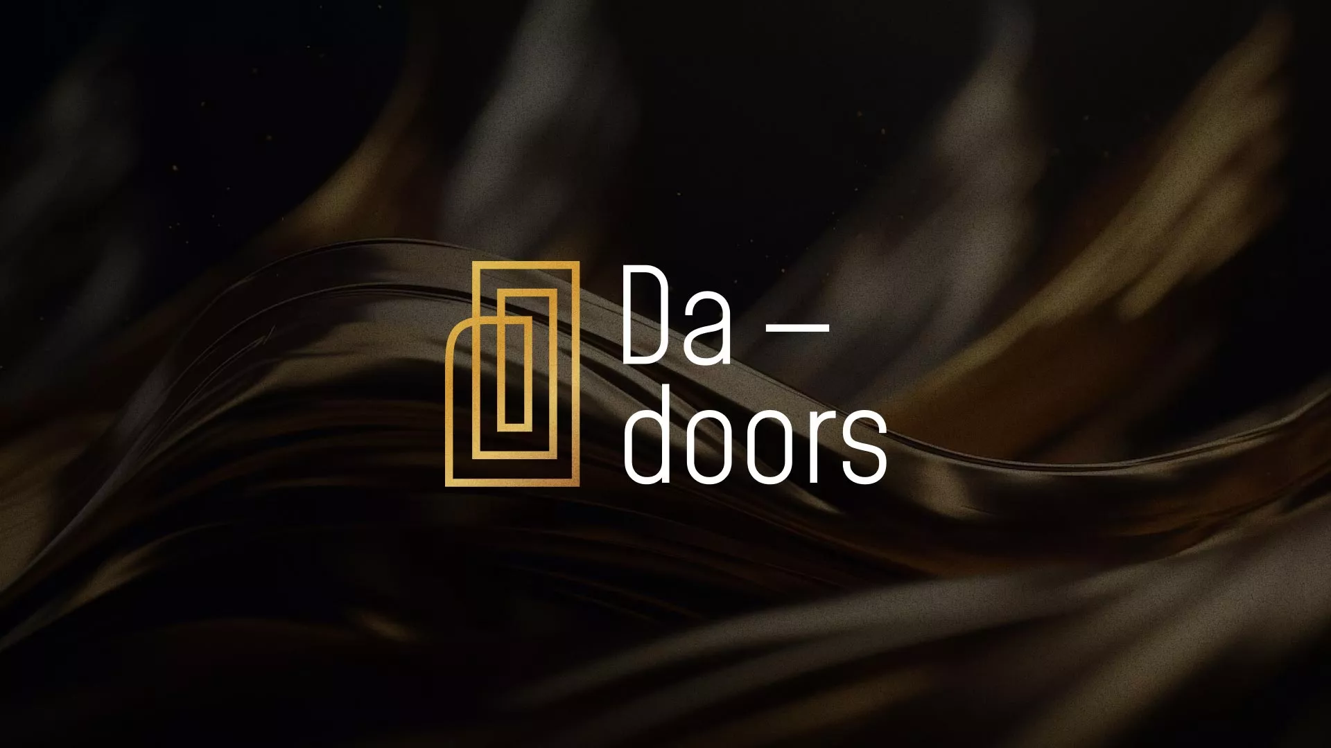 Разработка логотипа для компании «DA-DOORS» в Дальнегорске